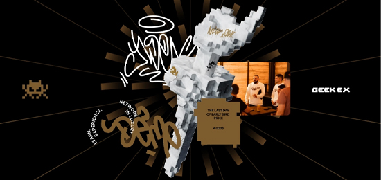 營銷會議極客EX的品牌標(biāo)識與標(biāo)志設(shè)計和網(wǎng)站